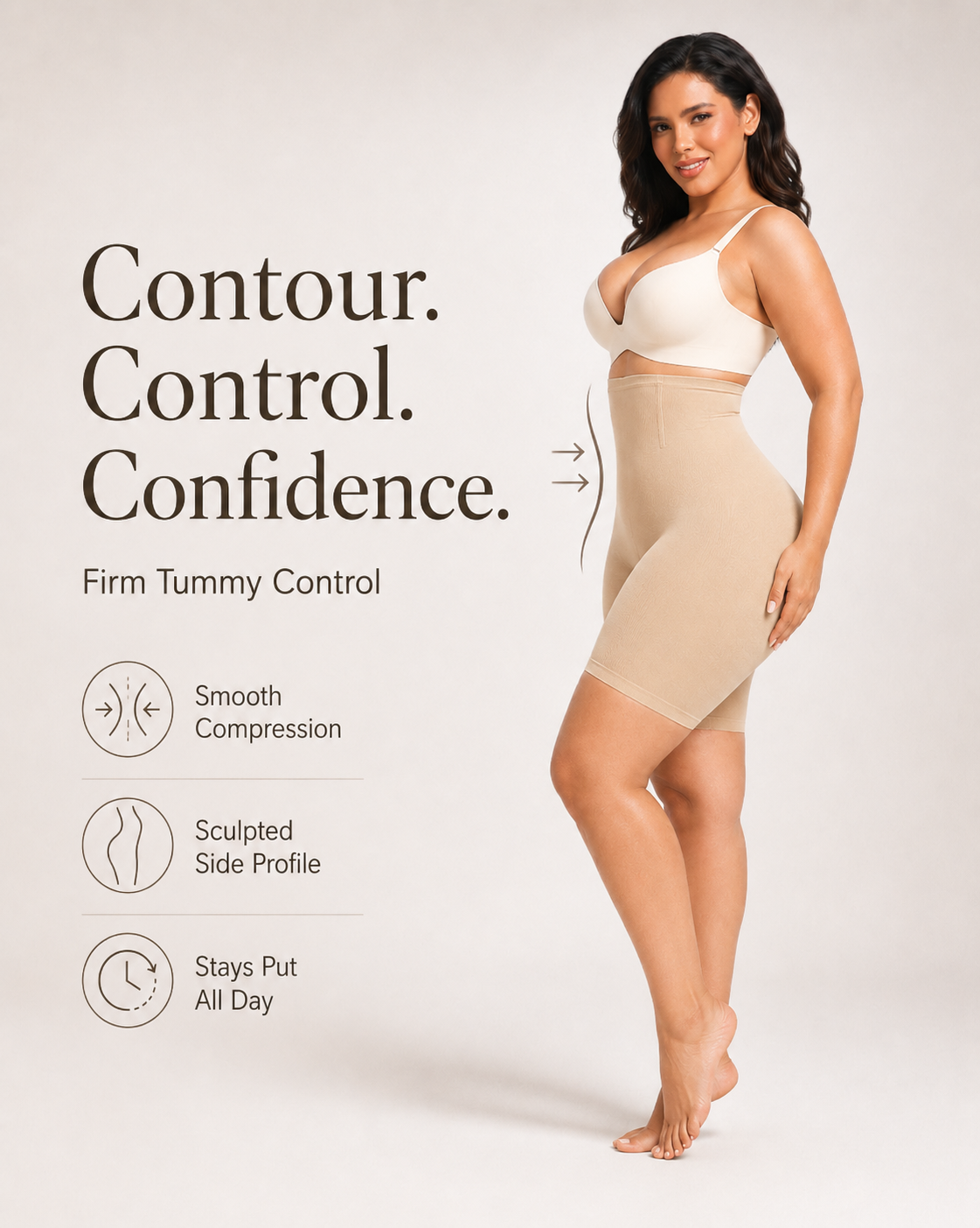 SVELTE Tummy Control Smoothing Shorts